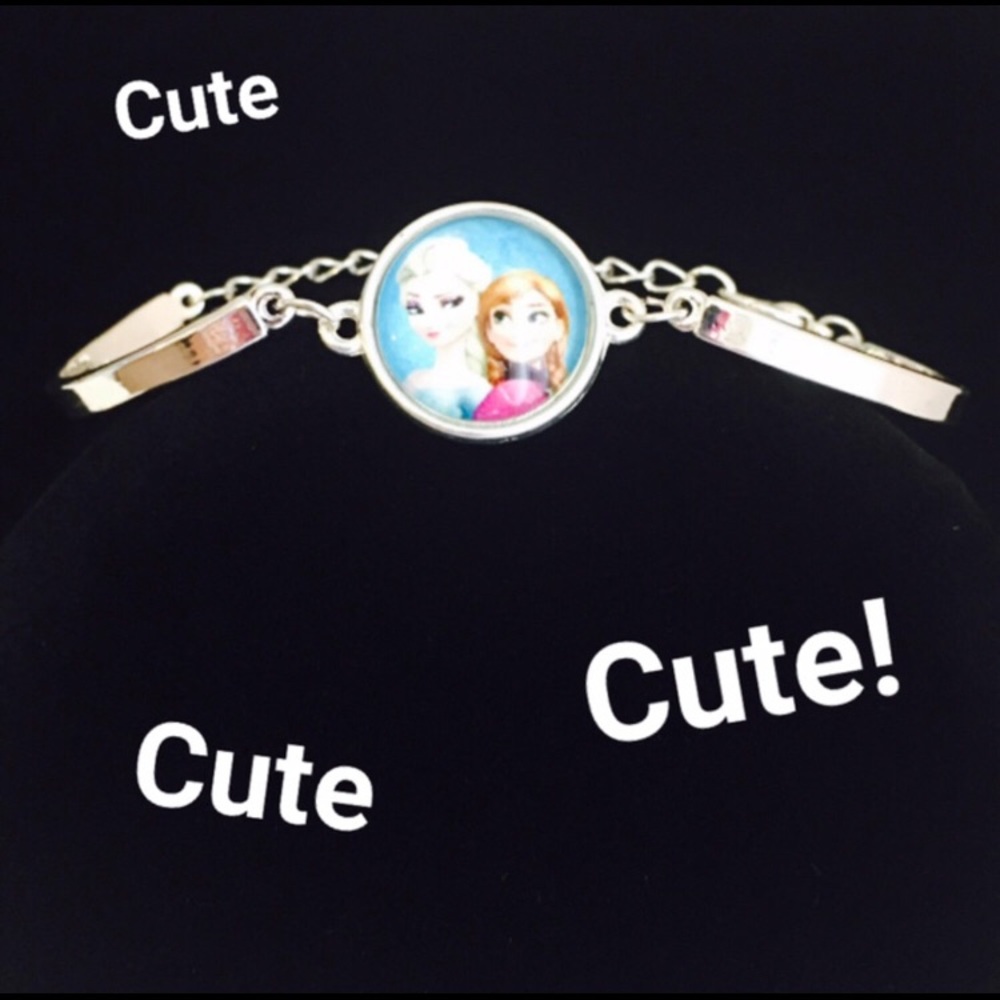 💎 NWT Frozen Elsa Anna Princess Gift Bracelet